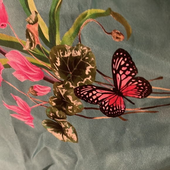 NWT/Johnny Was Gorgeous 100% Silk Flower Panya reversible Kimono w/ pockets.XL - Picture 17 of 17